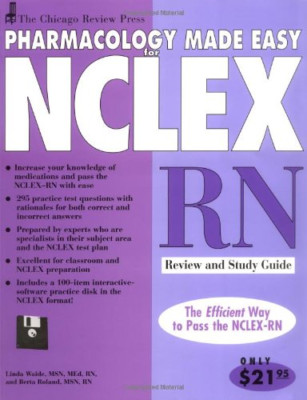 Pharmacology Made Easy for NCLEX-RN: Review and Study G - Paperback NEW Waide, L