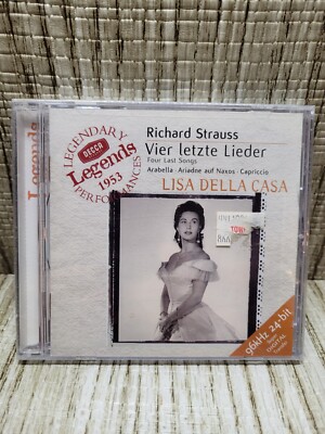 RICHARD STRAUSS - FOUR LAST SONGS SEALED NEW CD