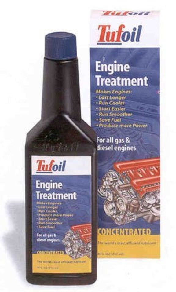 Tufoil Engine Treatment 237 ml oil additive Lubricant Car & Nano Wiper For Glass