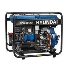 Hyundai 65221 Generatore Diesel Aperto 5,2 kW con avviamento elettrico