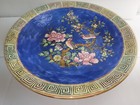 Qing Dynasty Chinese Blue Famille Rose Love Birds Porcelain 14" Charger Plate — photo 3