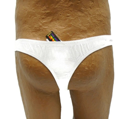 Men's Pride USA Zip-It Thong PRU-014 Assorted Colors and Sizes 3010IM - Picture 9 of 25