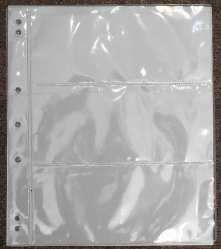BANKNOTE ALBUM With 5 PAGES ( STOCK BOOK ) can add Extra pages - Picture 2 of 2