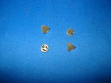 Four 58-61 Plastic Tonka Replacement Headlight Toy Part TKP-005