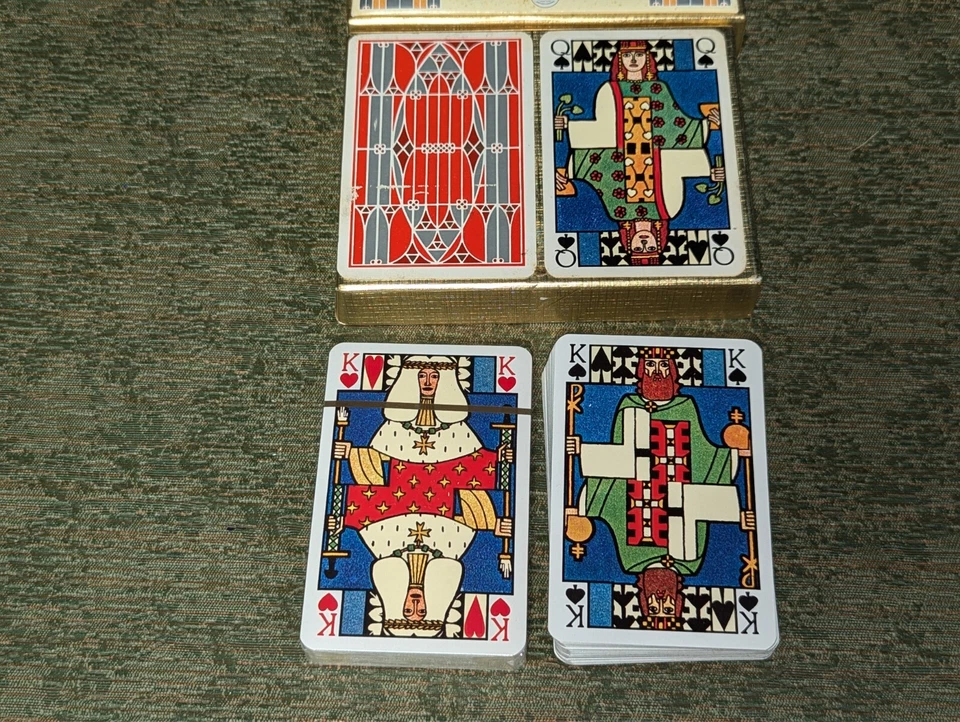 Карты для игры Jugendstil ар-нуво бридж покер Piatnik игральные карты - Изображение 2 из 3