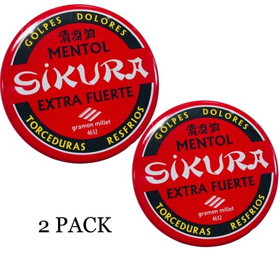Sikura Menthol Ointment Mentol SIKURA *SET