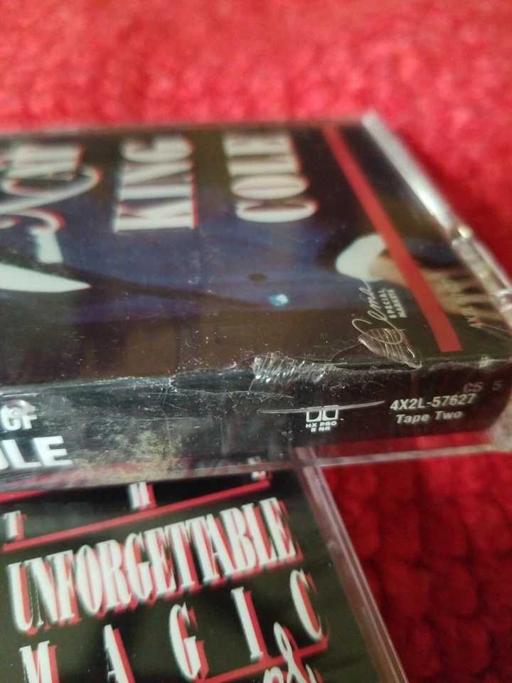 The Unforgettable Magic of Nat King Cole Sealed Cassettes Tape One and Tape 2  - Image 4 of 4