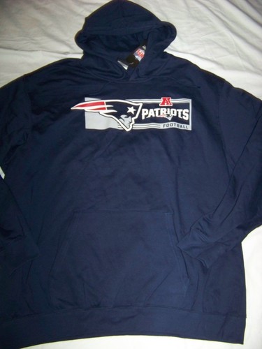 NFL Team Apparel Sudadera con capucha para hombre New England Patriots  Nuevo con etiquetas 2XL | eBay