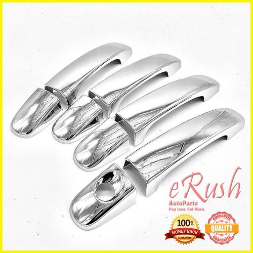 FITS 20122021 FORD RANGER 4PCS CHROME SIDE DOOR HANDLE COVER SET NO