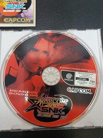CAPCOM VS SNK Millennium Fight 2000 JAPAN Sega Dreamcast Tested Works US Seller