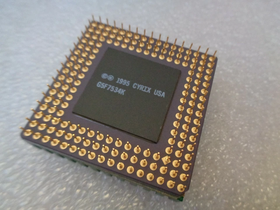 CYRIX 5x86-GP100 CPU 486 Socket 3 Processor iDX4WB pinout, 168 pins 5X86C - Image 4 of 4