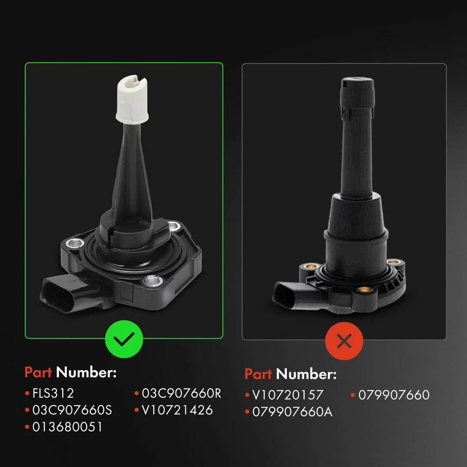 New Engine Oil Level Sensor for Volkswagen Passat Audi A4 Quattro Q5 Q7 S4 SQ5 - Image 2 of 4