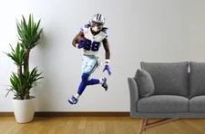 CeeDee Lamb Wall Sticker Vinyl Removable Cowboys Decal Football Decor Reusable