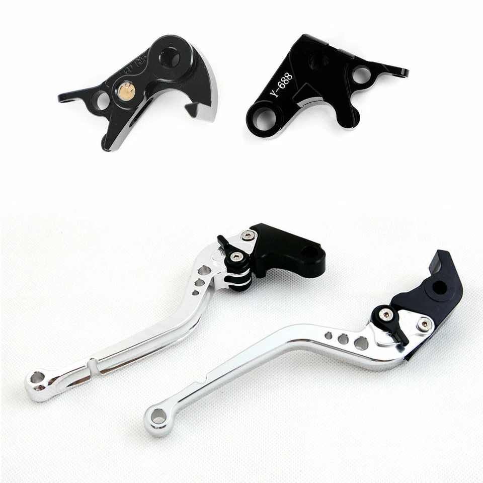 Long Clutch Brake Lever fit for Yamaha YZF R1/R1M/R1S 15-2021 YZF R6 2017-20 T9 - Image 3 of 4