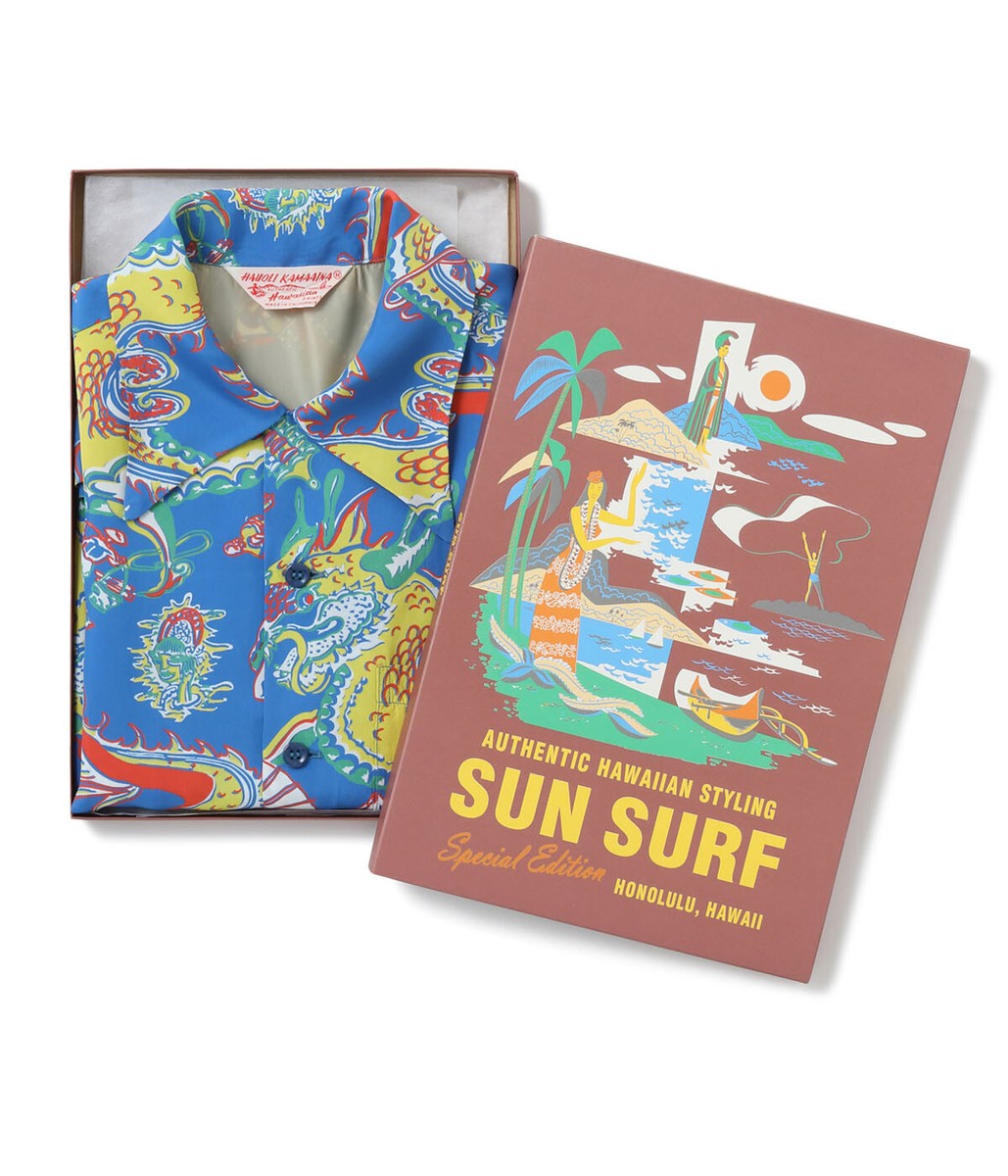 SUN SURF SPECIAL EDITION DRAGON SS39274 ALOHA HAWAIIAN 1950 SHIRT