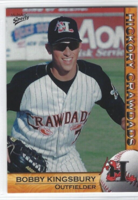 2004 Hickory Crawdads (Class A-Pittsburgh Pirates) Bobby Kingsbury