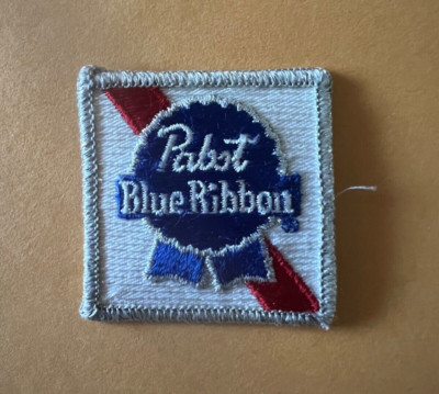 Vintage Pabst Blue Ribbon patch, sew on Pabst, Pabst Beer patch | eBay