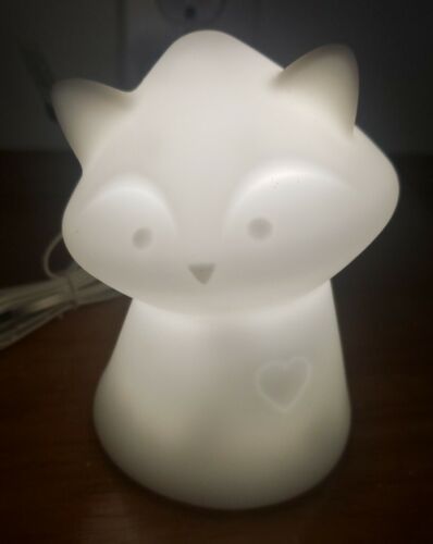Ikea Luriga Raccoon Red Heart Led Night Light Rechargeable In Box Tested/ Works