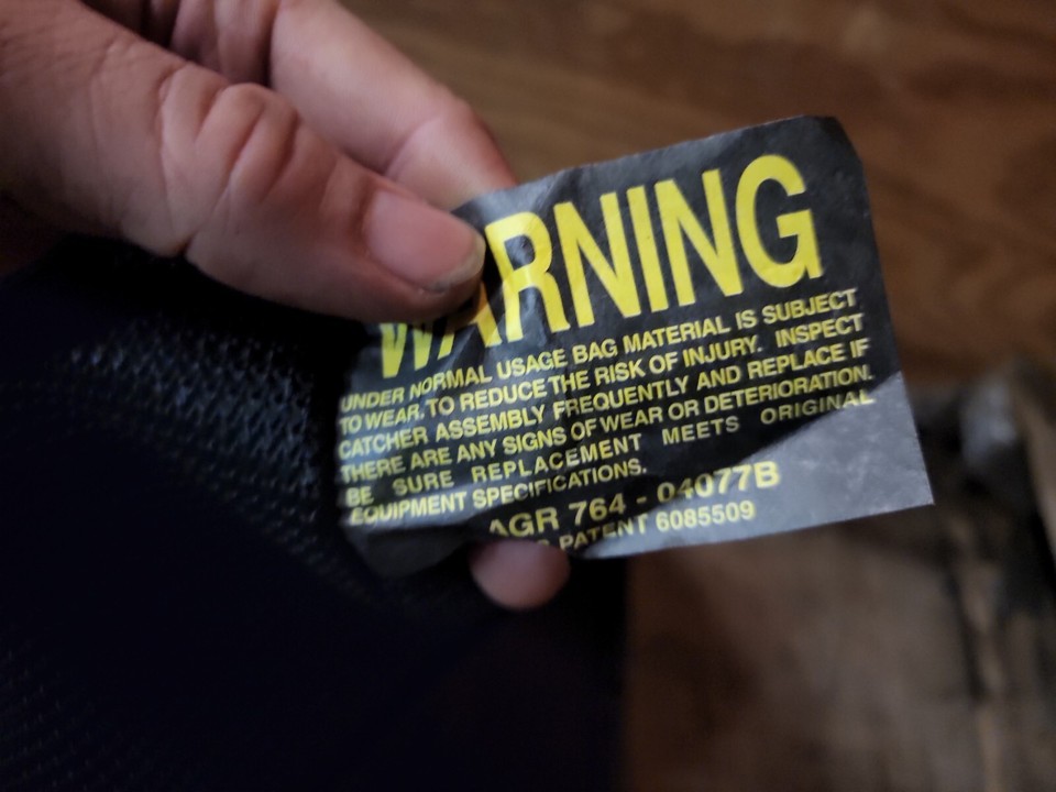 Craftsman Huskee Troy Bilt Lawn Mower GRASS BAG ONLY AGR 76404077B No FRAME eBay