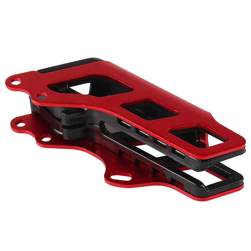 Red Chain Guide Guard For Honda CRF 250 450 125R 250R 250X 250RX 450R 450X 450L - Image 2 of 4
