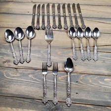 VERSAILLES by MSI Japan MIXED 21 piece LOT Silverware Flatware Stainless