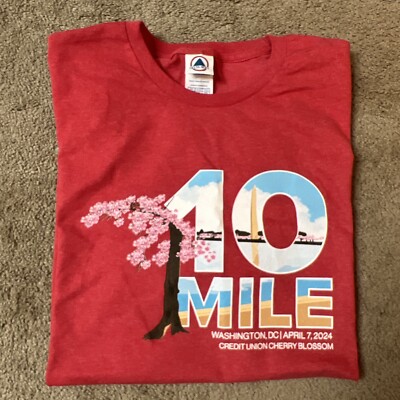 10 Mile Run Medal Cherry Blossom Half Marathon Irish Runner - Main Image