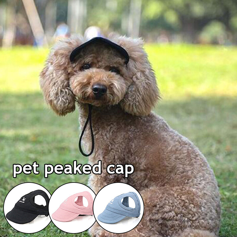 Pet Dog Cap Small Puppy Pets Baseball Visor Hat Outdoor Sun Cap