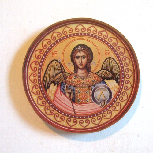 St Michael Souvenir Magnet Catholic Church Girard Kansas