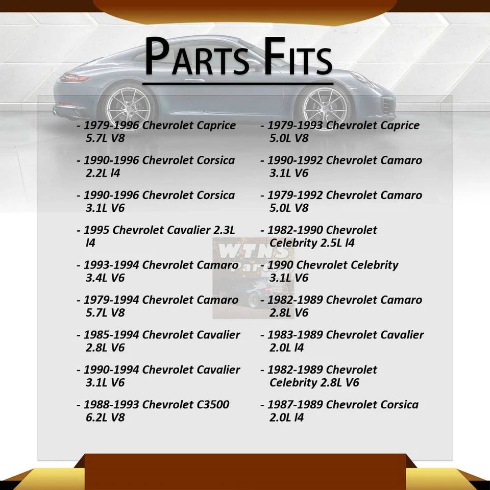 前刹车液压软管到卡钳螺栓 2x 适用于 1995 雪佛兰 Cavalier 2.3L — 第 4/4 张图片