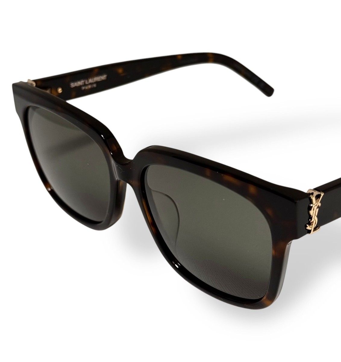YSL Saint Laurent SL M40/FN 004 Brown Tortoise Gray 55-16mm