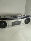 Vintage 80’s Sanyo AM/FM Radio Cassette Boombox | Model M 7000 | AC/DC |