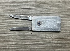 Navaja de Bolsillo Plegable con Clip para Dinero Club de Leones Imperial de Colección de Acero Inoxidable EE. UU.
