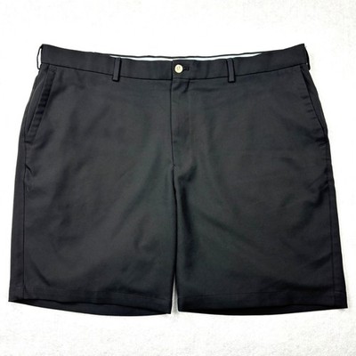 Peter Millar Golf Shorts Mens 42 Black Performance Technical Moisture Wicking 42