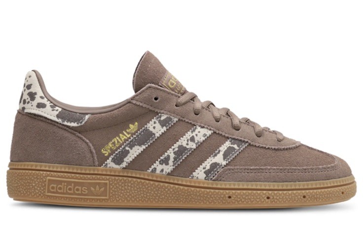 Adidas Handball Spezial J Trace Brown Cow Print  UK 6 BNIB rare & sold out