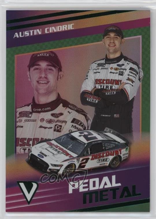 2023 Panini Chronicles Pedal to the Metal Green Austin Cindric #10 17ok