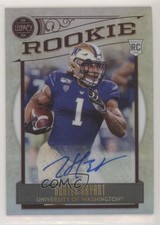 2020 Panini Legacy Rookies Premium Penmanship Silver Hunter Bryant #177 Auto p8v