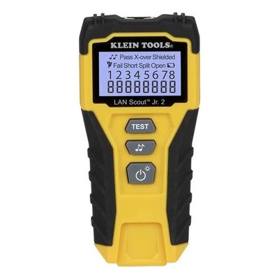 KleinTools VDV526-200 Cable Tester, LAN Scout Jr. 2 Ethernet Cable Tester - NEW 