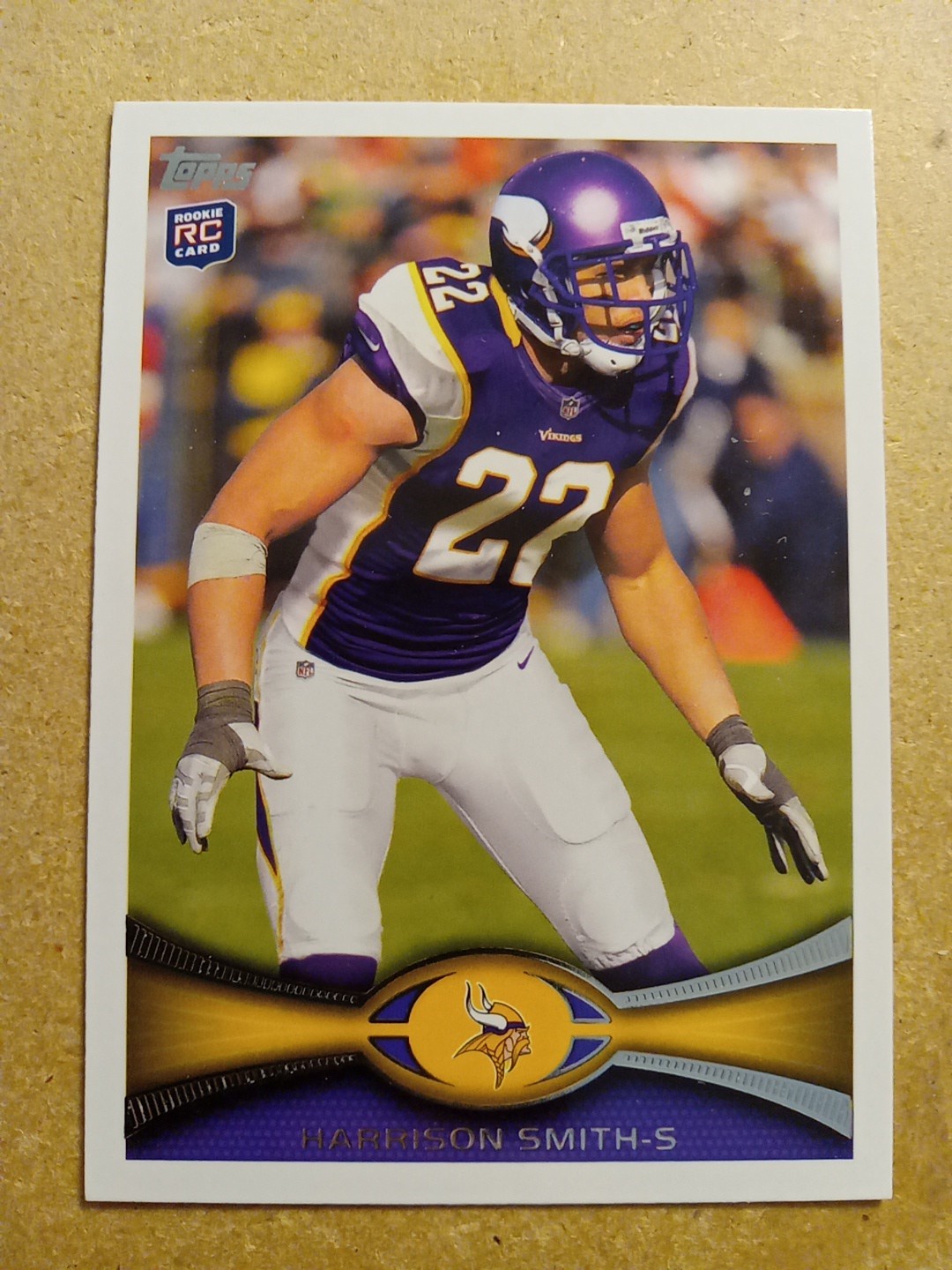 2012 Topps Harrison Smith RC #15
