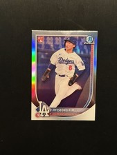 2025 Bowman - Rookie Red RC Variation Hyeseong Kim #91 Sp Rookie Red Rc...