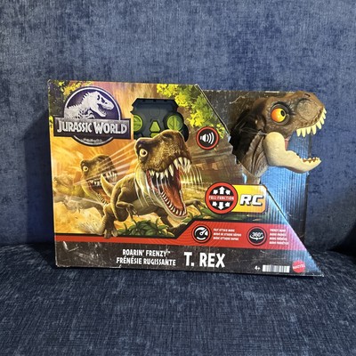 Jurassic World RC 2.4 GHz Roarin  Frenzy T-Rex Dinosaur Sound Full Function NEW