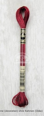 DMC Stickgarn Mouline Effet Lumiere 317W -815, 6-fädig, 8m