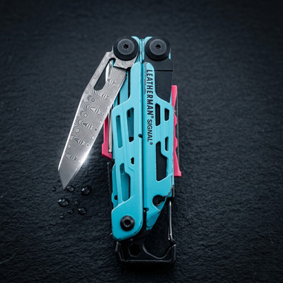 VG10 Damascus Signal Main Blade   EDC Upgrade/Replacement | HRC60