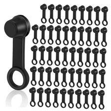 Giantree 50 Pcs Brake Bleeder Cap, Rubber Grease Fitting Caps Black Brake Dust 