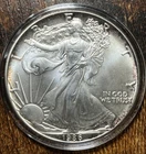 1986 Walking Liberty American Eagle 1oz Fine Silver Dollar .999