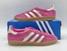 Adidas Gazelle Indoor Women  s Sneakers Pink Gum Sole Size 8 JR1356