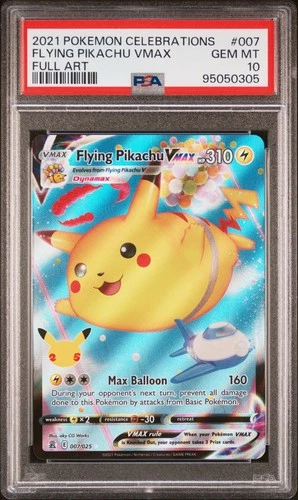 Flying Pikachu VMAX #7/25 Celebrations 2021 PSA10