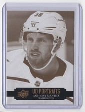 -2021-22 Upper Deck UD Portraits * Anthony Mantha Washington Capitals #P-30