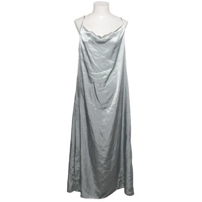 MaxMara Leisure, Strandkleid, Größe: M/L, Silber, Satin, Damen #cHr