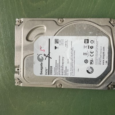 FESTPLATTE Seagate SV35 2TB ST2000VX000 64MB CACHE 7200U/min SATA III 3.5''