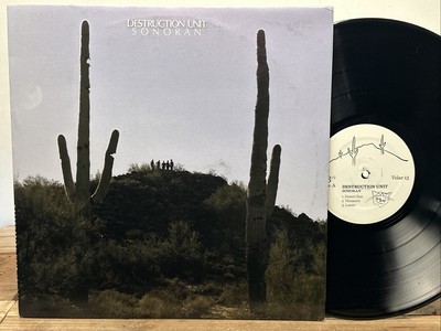 LP:  DESTRUCTION UNIT - Sonoran Vinyl Record Volar PSYCH PUNK Used